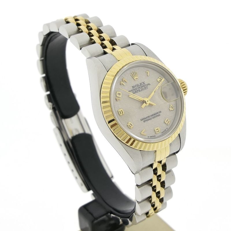 Image 3 of Rolex Datejust 26mm 'Full-Set'; Goud/stalen dames horloge