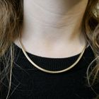 Image 10 of Gold snake link chain