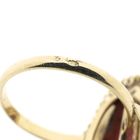 Image 5 of Gold ring with red coral | Vintage/antique