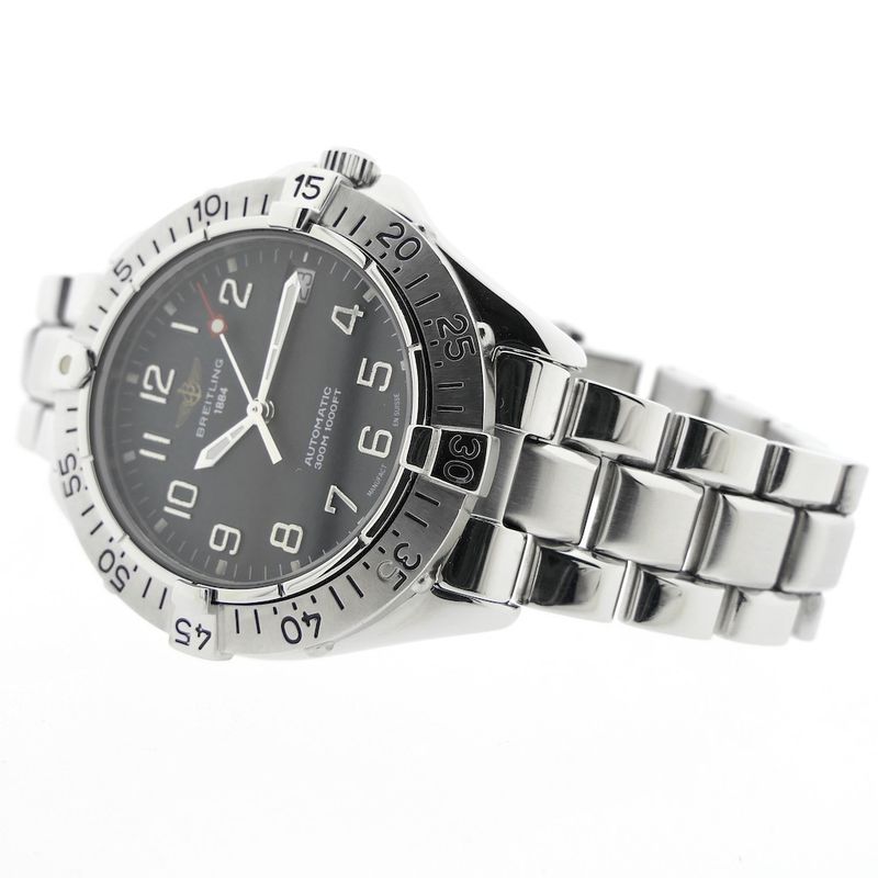 Image 4 of Breitling Colt Automatic A17035; Vintage automatic men's watch