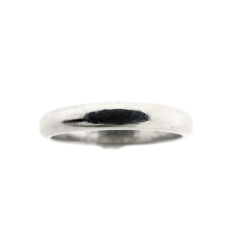Image 8 of Cartier platinum sliding ring/wedding ring