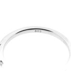 Image 8 of White gold sliding ring with diamond | 0.045 ct.