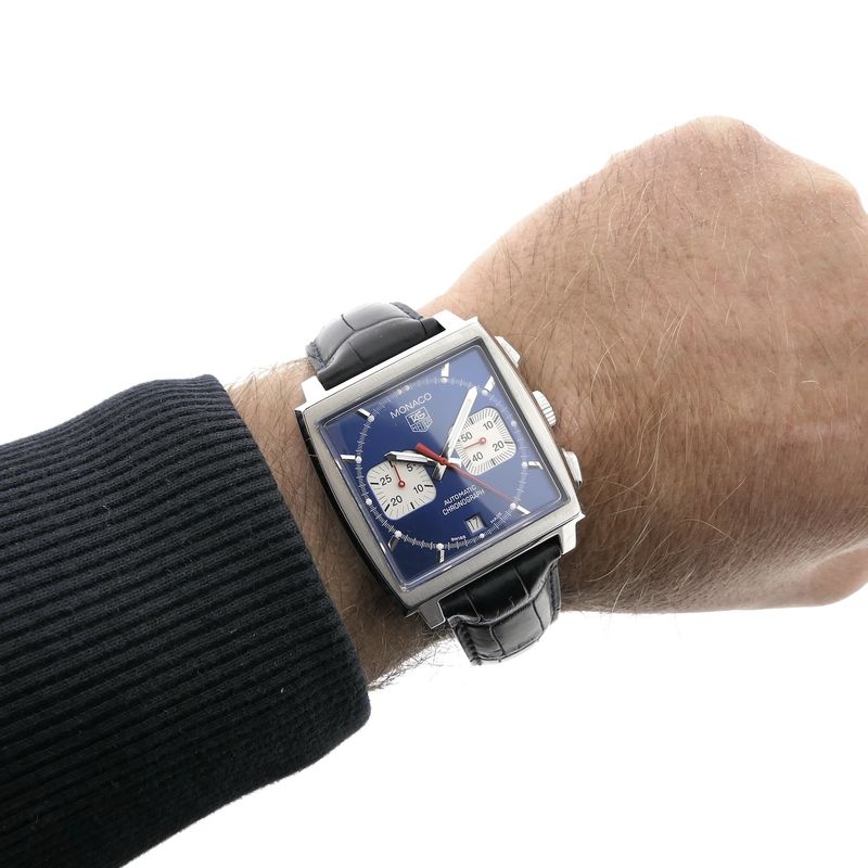 Image 13 of TAG Heuer Monaco CW2113; Chronograph men's watch