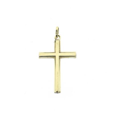 Image 1 of Gold pendant of a cross