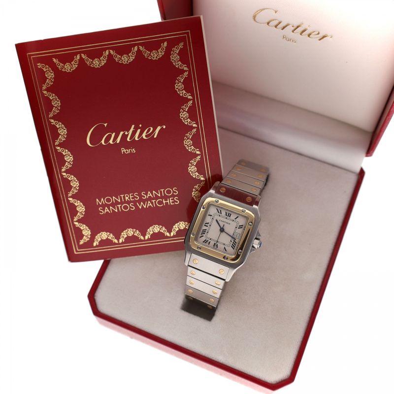 Afbeelding 2 van Cartier Santos 'Spider Dial' 2961; Vintage Automatisch Horloge