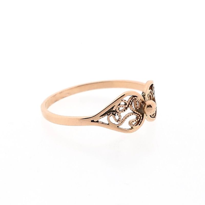 Afbeelding 6 van Roségouden ring