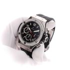 Afbeelding 5 van Hublot Big Bang Diamonds 41mm 314.SX.130.RX.114; Automatisch Chronograaf Horloge