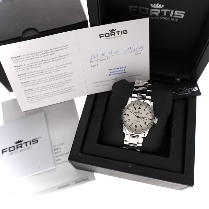 Image 7 of Fortis Flieger Automatic 35mm 621.10.148.1; Automatic Watch
