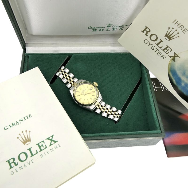Image 20 of Rolex Datejust 26mm 6719 'Full-Set'; Automatic women's watch from 1978