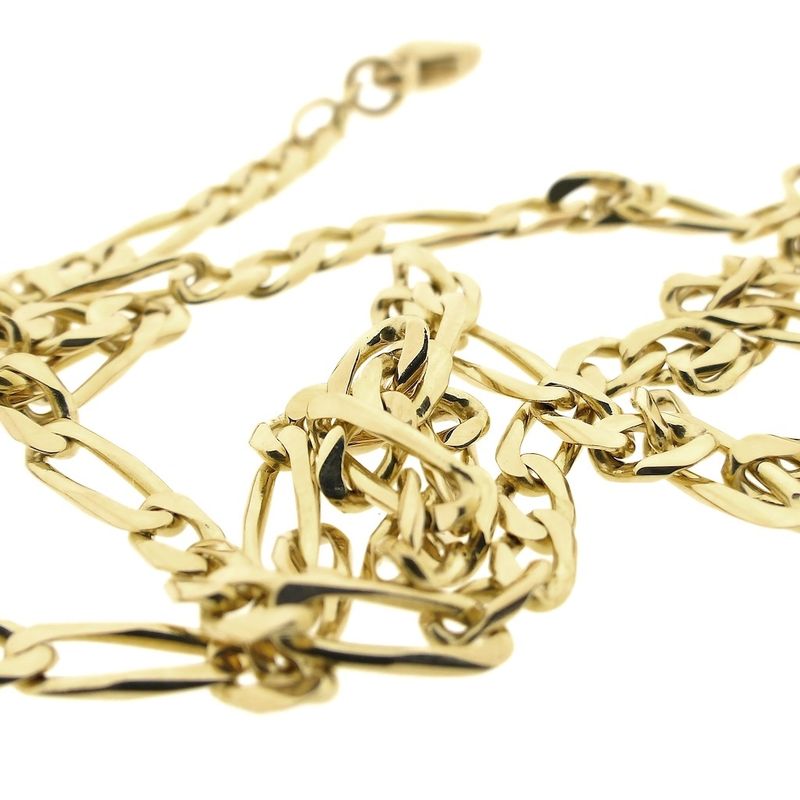 Image 9 of Golden Figaro link chain