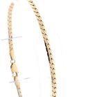 Image 2 of Gold flat gourmet link bracelet