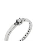 Image 3 of White gold ring with diamond | 0.16 ct. | Diamonde