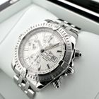 Image 13 of Breitling Chronomat Evolution 'White' A13356; Chronograph men's watch