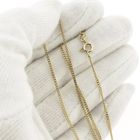 Image 7 of Gold gourmet link chain | 47 cm