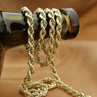 Image 8 of Gold twisted link chain