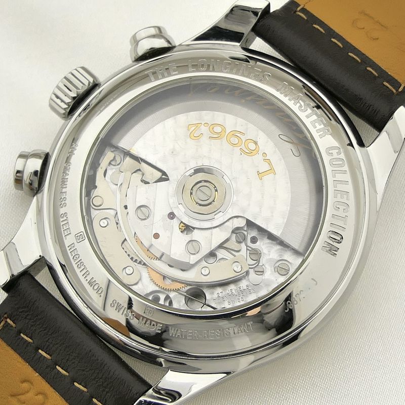 Image 11 of Longines Master Collection L2.693.4; Automatic chronograph men's watch