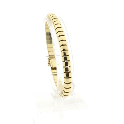 Afbeelding 1 van Gouden fantasieschakel armband 
