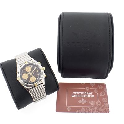 Image 2 of Breitling Chronomat Chronograph; Men's watch on a roulleaux strap
