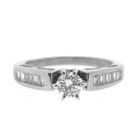 Image 7 of White gold ring with diamond | 0.25 ct.