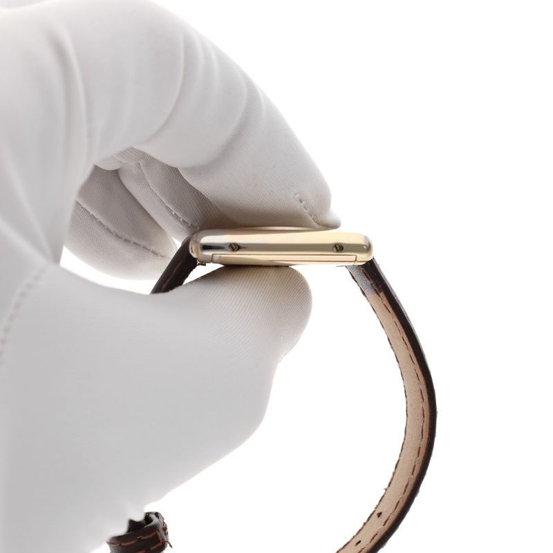 Image 6 of Cartier Tank Vermeil 'Trinity' 6165; Vintage mechanical women's watch