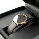 Image 14 of Movado Museum Classic 70th Anniversary; Gold-plated women's watch with gray dial; 0607140