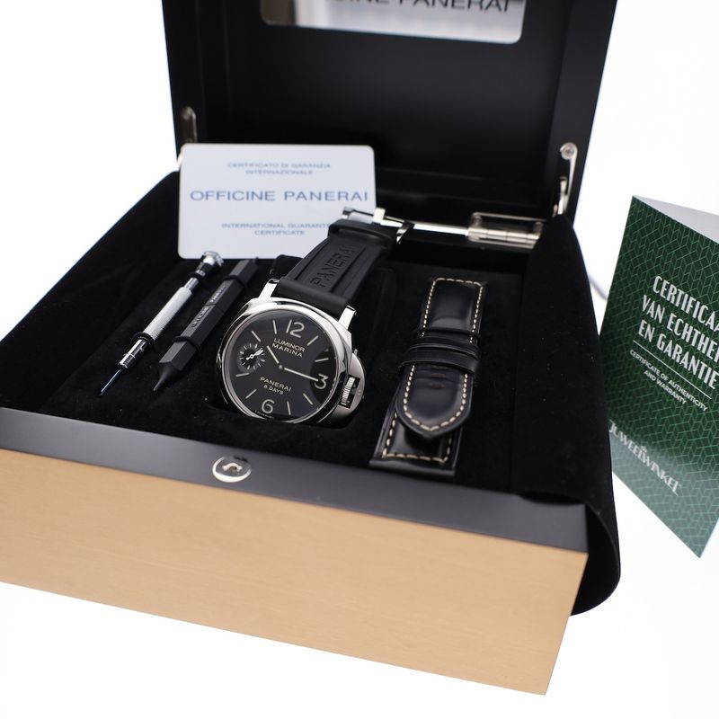 Image 4 of Panerai Luminor '8 Days' PAM00510; Men's watch with 8 days power reserve