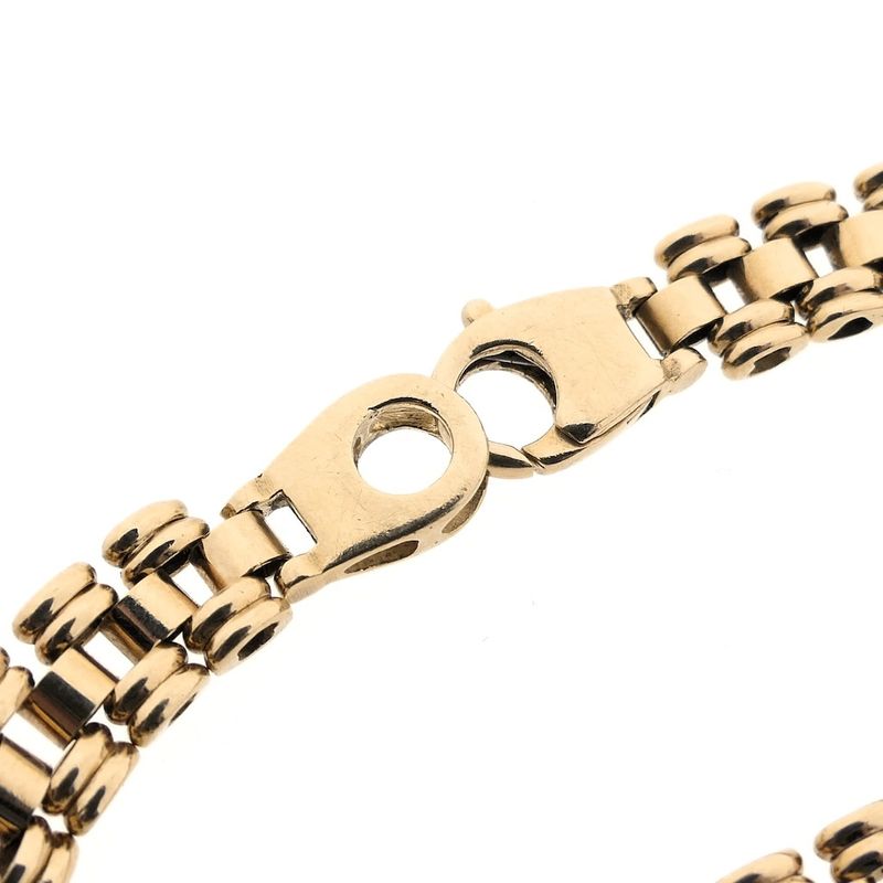 Image 5 of Gold fantasy link bracelet