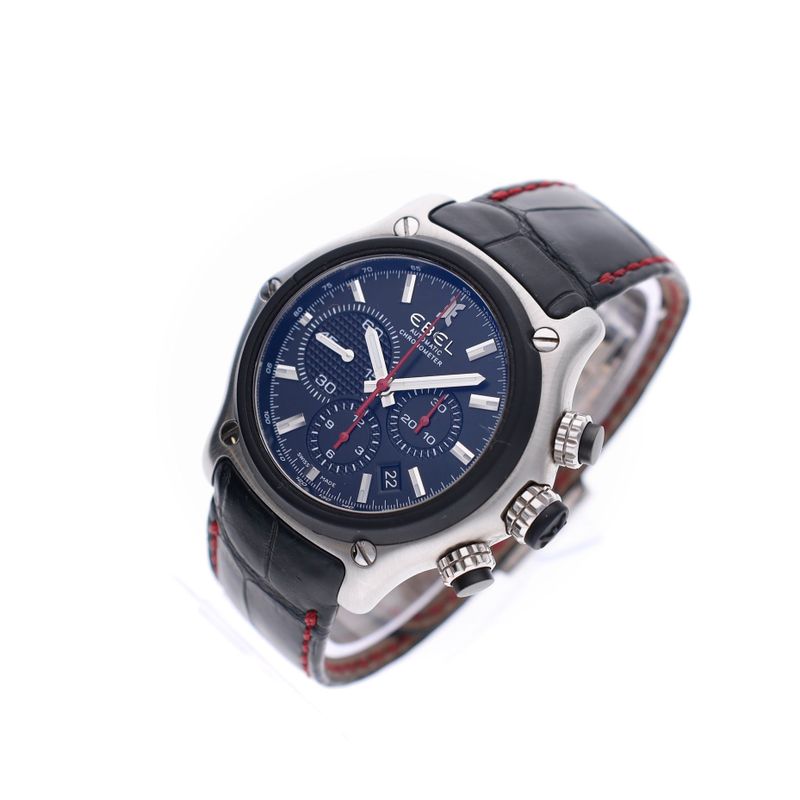 Image 3 of Ebel 1911 BTR Chronograph E9137L73; Automatic Watch