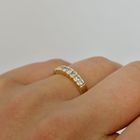 Image 7 of Gold ring with diamond | 0.28 ct.