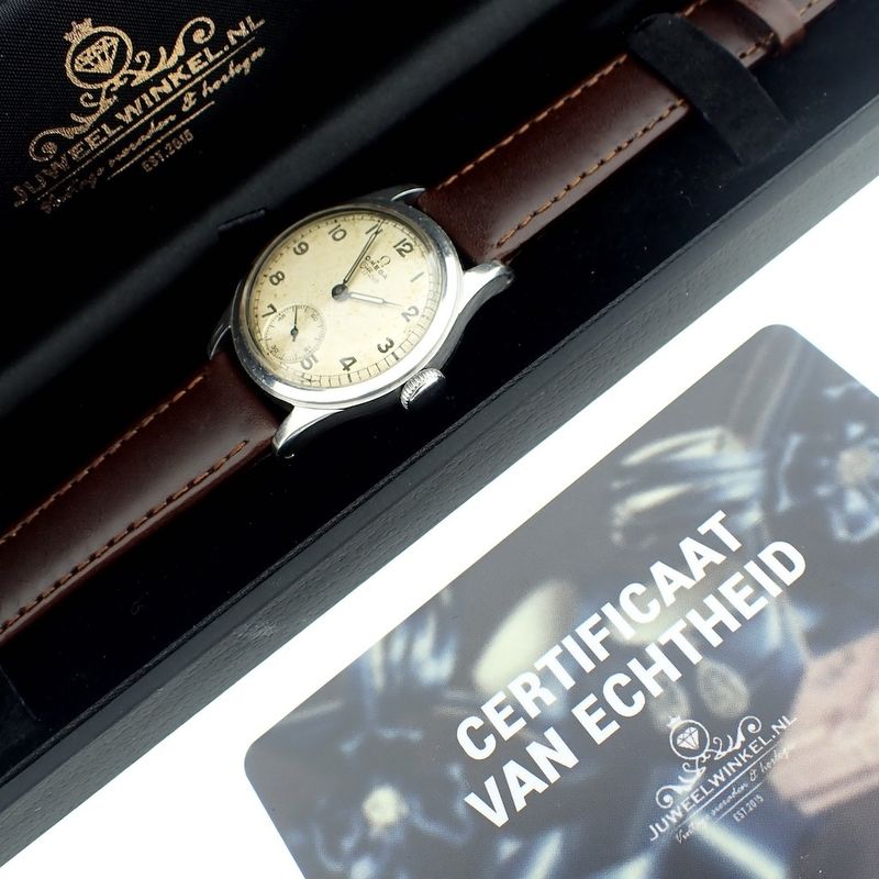 Image 8 of Omega Officer; Swedish WWII watch