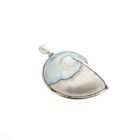 Image 3 of Silver shell pendant; Nautilus