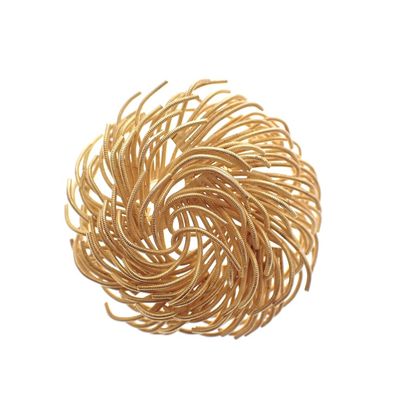 Vintage gold fantasy brooch Image 1 of Vintage gold fantasy brooch