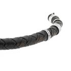 Image 6 of Silver leather Buddha to Buddha bracelet | 21 cm