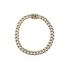 Image 1 of Gold gourmet link bracelet | 21.5 cm