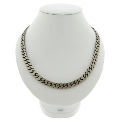 Image 2 of Silver robust gourmet link chain