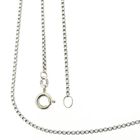 Image 1 of White gold Venetian chain | 43.5 cm