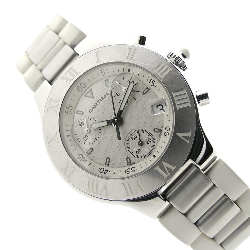 Image 8 of Cartier Chronoscaph 21; Chronograph watch