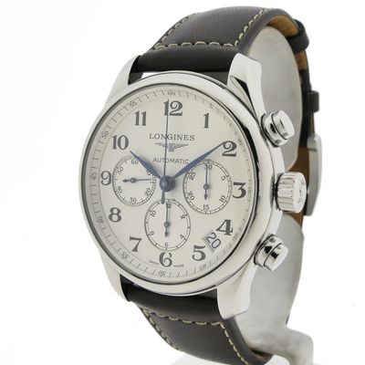 Image 2 of Longines Master Collection L2.693.4; Automatic chronograph men's watch