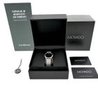 Image 4 of Movado Museum Classic; Steel women's watch with black dial and leather strap; 0607220