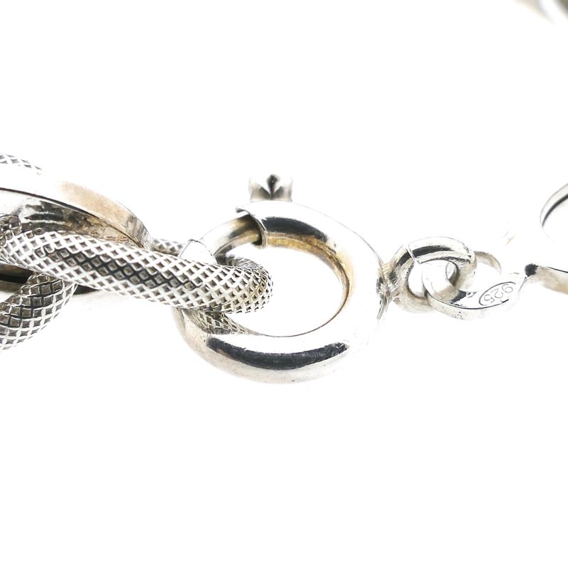 Image 4 of Silver Fantasy/Cable Chain Bracelet
