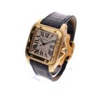 Afbeelding 3 van Cartier Santos XL 2657 W20071Y1; Automatisch 18ct. Gouden Heren Horloge