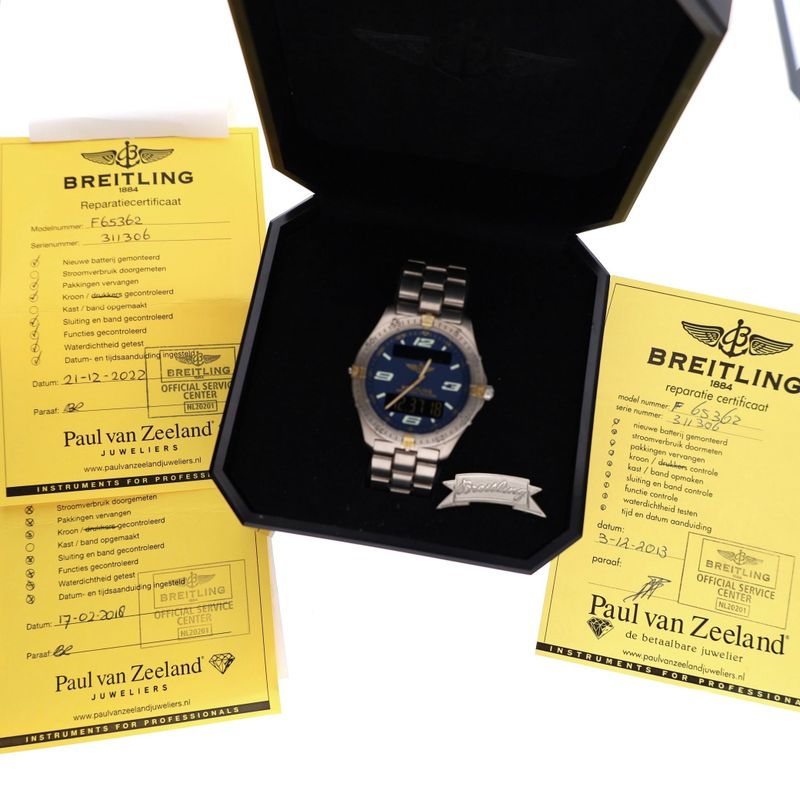 Image 8 of Breitling Aerospace 40mm F65362; Titanium Men's Watch