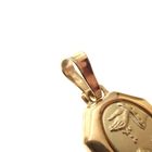 Image 4 of Gold pendant of the baptism of a child/baby