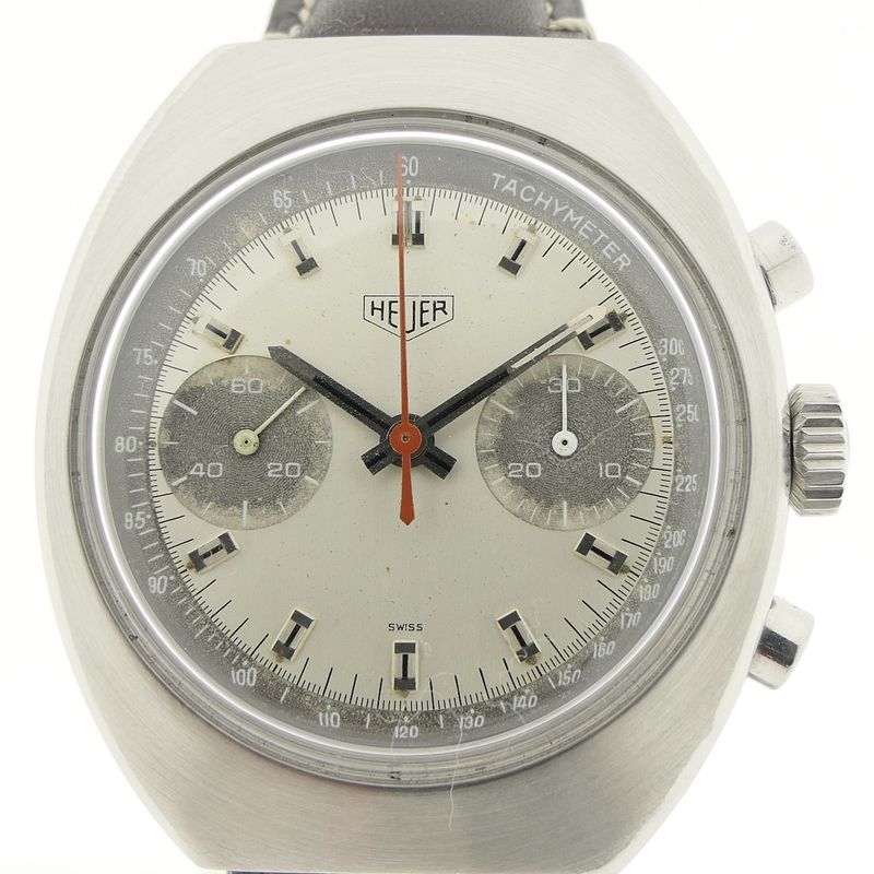 Image 6 of Heuer Pre-Carrera Chronograph; Vintage men's watch