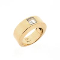 Chopard gold ring with diamond 0.05 ct.