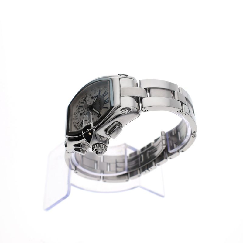 Image 3 of Cartier Roadster; W62006X6 Automatic Chronograph; Collector's Set!