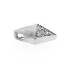 Image 6 of Silver diamond pendant with zirconia