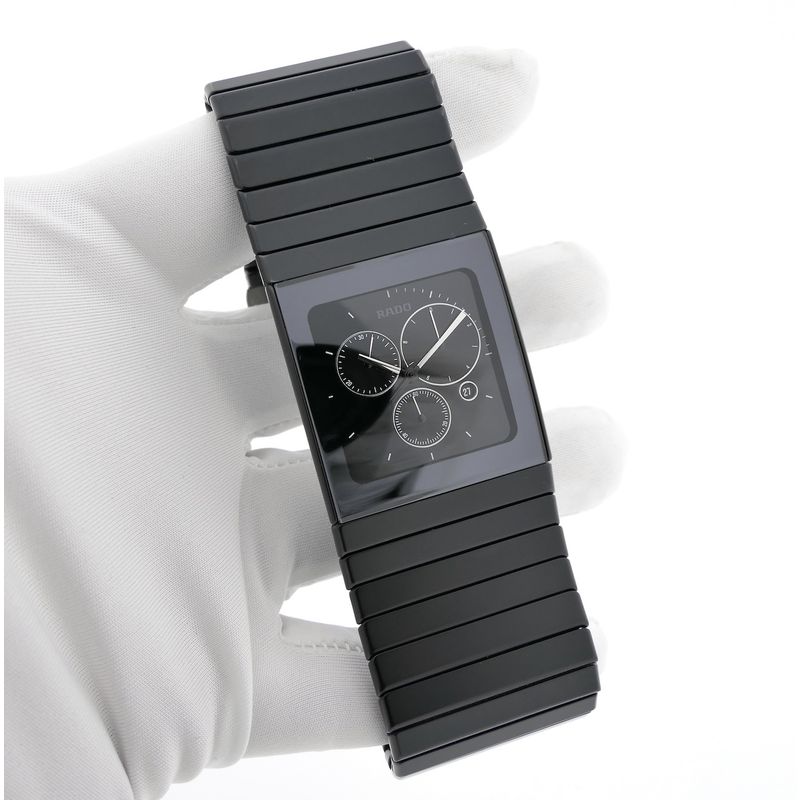 Image 12 of Rado Diastar Ceramica Chronograph 538.0715.3; High-Tech Ceramic men's watch