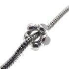 Image 2 of Pandora spacer; Silver; Moonstone