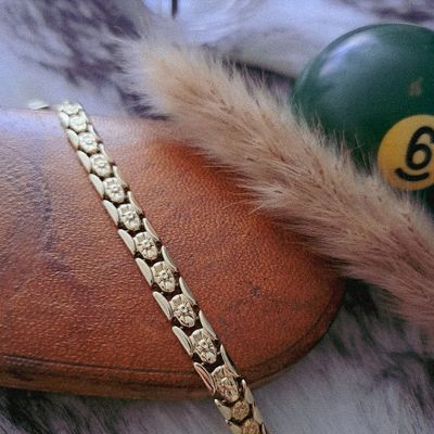 Image 2 of Golden fantasy link bracelet